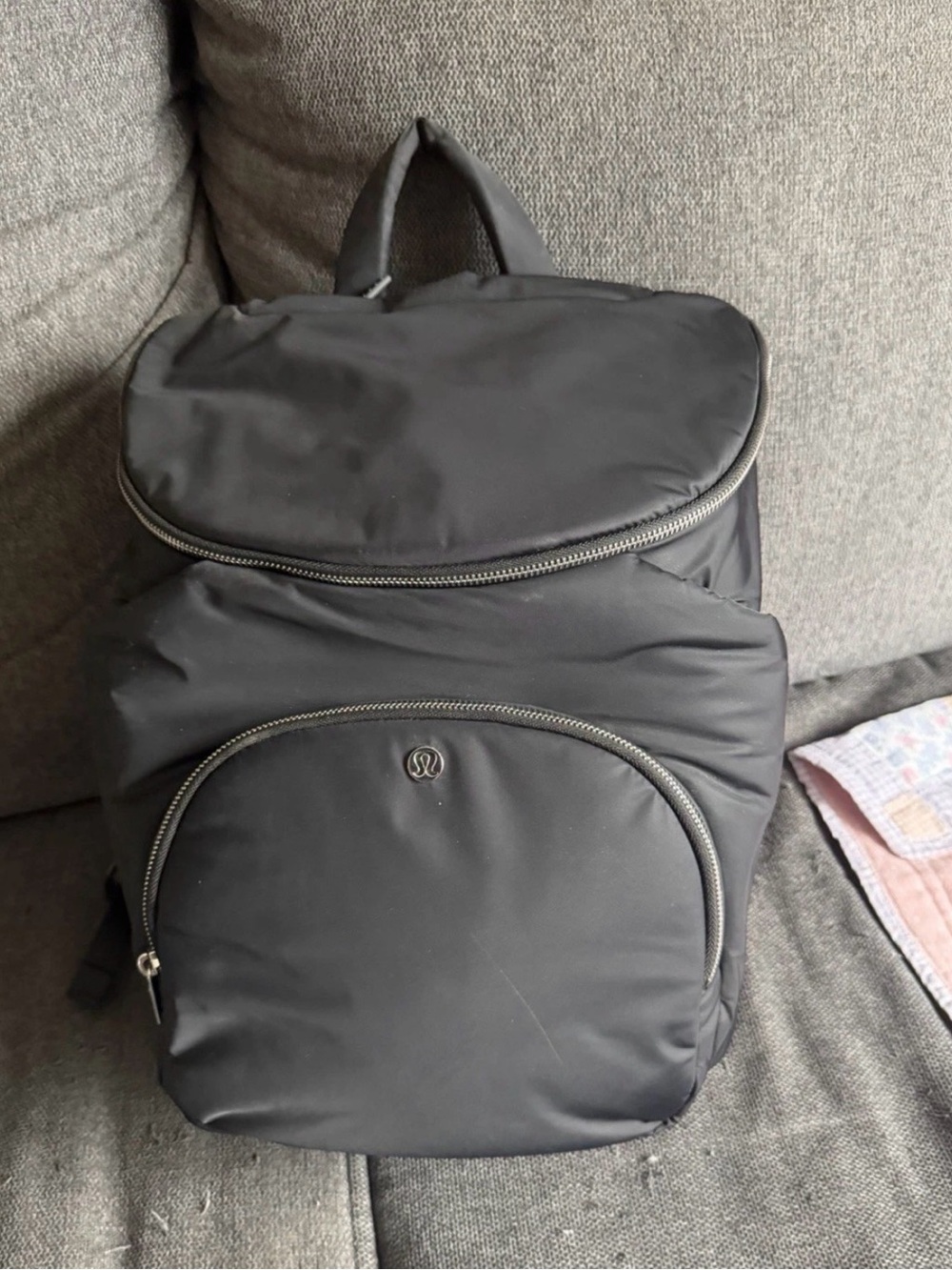 lululemon athletica Black Baby/Diaper Backpack